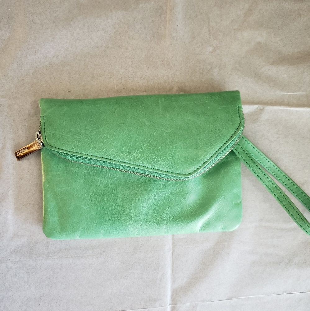 Green hobo clutch